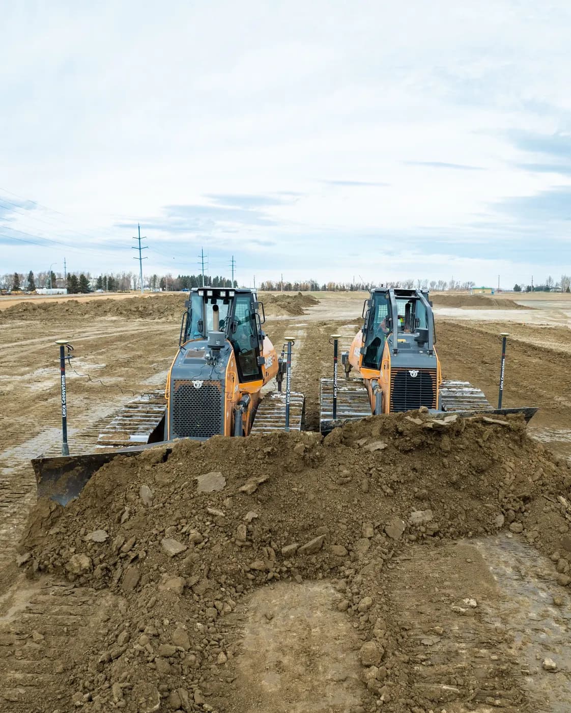 Precision Grading project by Subterrain Excavating