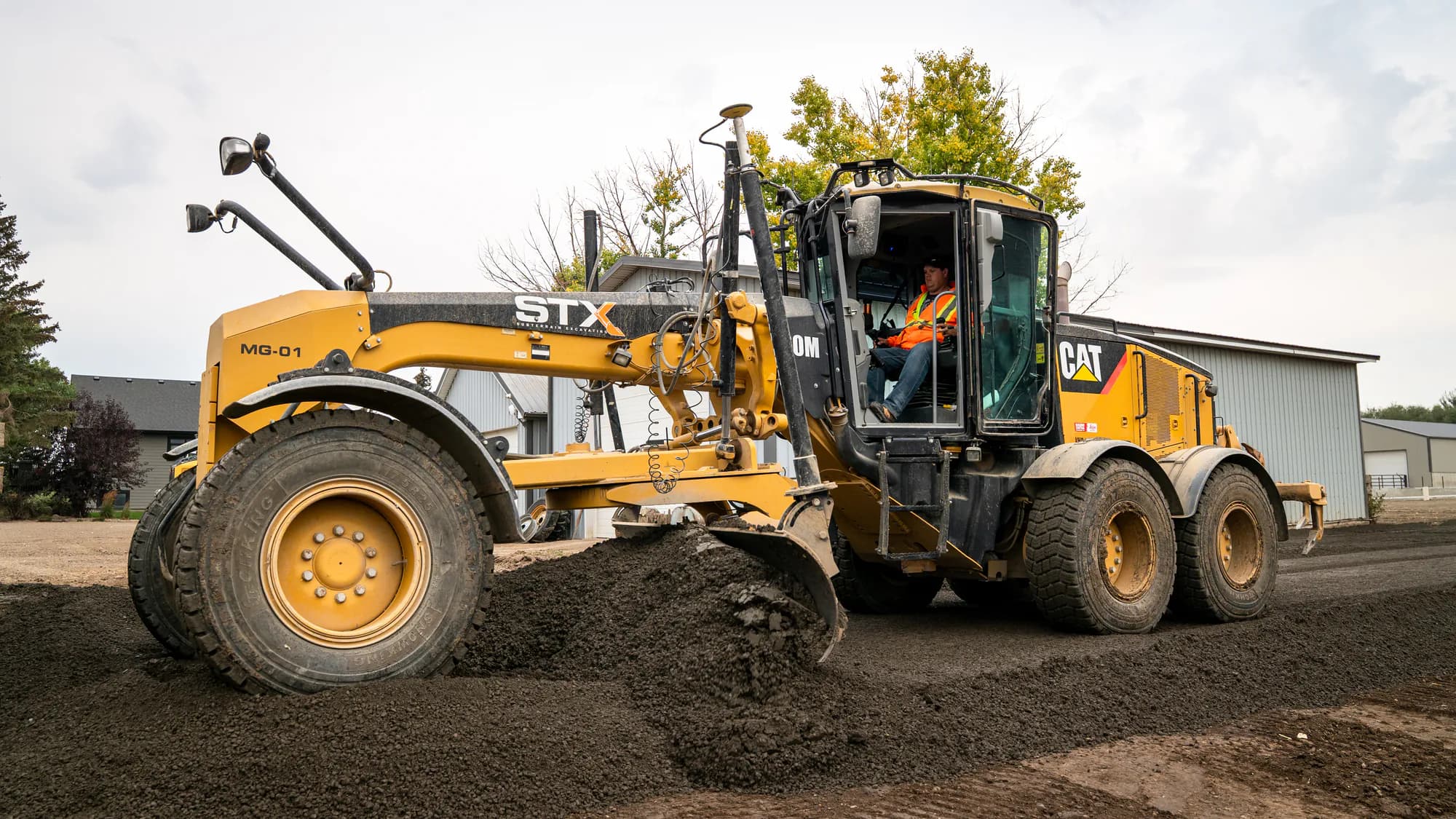 Subterrain Excavating heavy equipment working in Southern Alberta